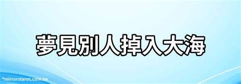 夢到在海裡|夢見大海、海洋